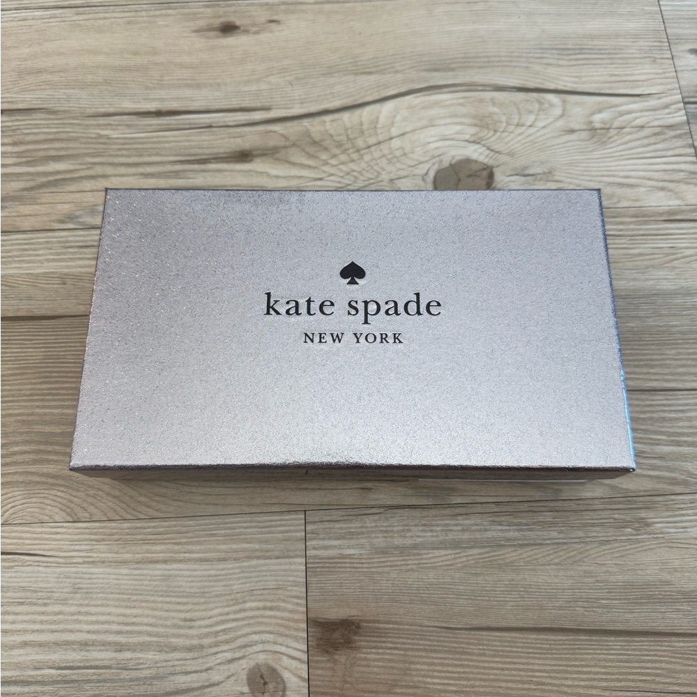 NWT Kate Spade Kenzie Medium Flap Wristlet Wallet Quartz Pink Saffiano KJ015!